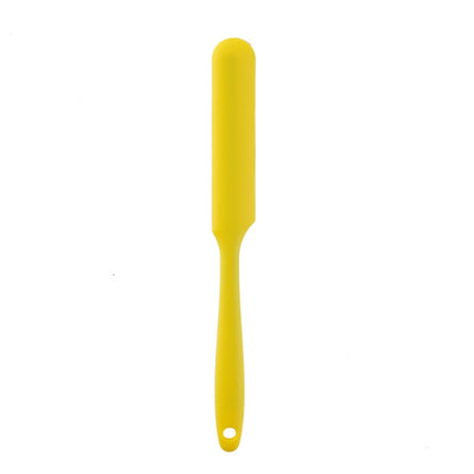 Long Silicone Spatula Butter Cake Cream Scraper Baking Tool, Pink, Red, Orange, Green, Blue, Yellow, Black - DealBuddy