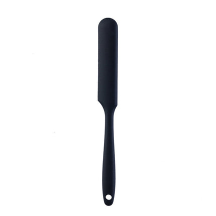Long Silicone Spatula Butter Cake Cream Scraper Baking Tool, Pink, Red, Orange, Green, Blue, Yellow, Black - DealBuddy