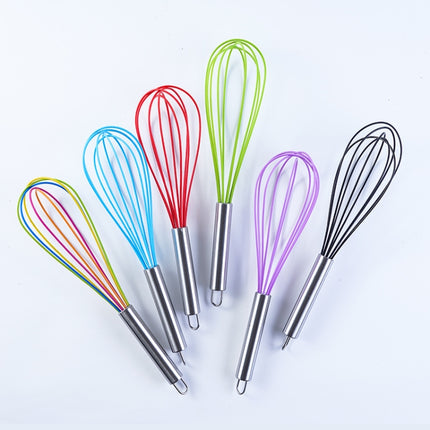 10 PCS Silicone Egg Beater Home Egg Mixer Kitchen Gadgets Cream Baking Tools