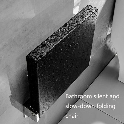 TX-116N-UP Bathroom Shower Seat Elderly Household Wall-Mounted Toilet Folding Stool