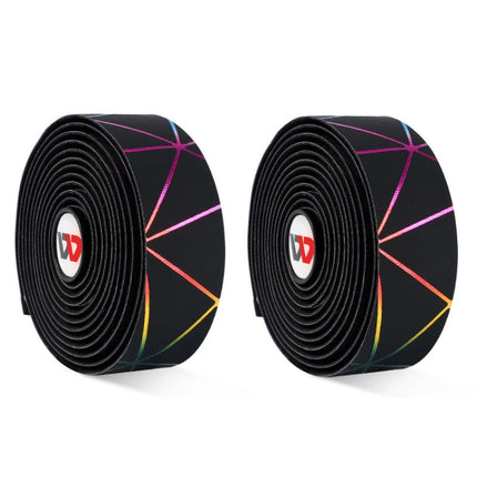 1 Pair WEST BIKING YP0804059 Road Bike Color Line Bar Belt PU Non-Slip Riding Bar Belt - DealBuddy