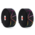 1 Pair WEST BIKING YP0804059 Road Bike Color Line Bar Belt PU Non-Slip Riding Bar Belt - DealBuddy