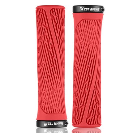1 Pair WEST BIKING YP0804061 Bicycle Anti-Slip Shock Absorber Grip Mountain Bike Rubber Handlebar Cover, YP0804061, YP0804061 Grass - DealBuddy