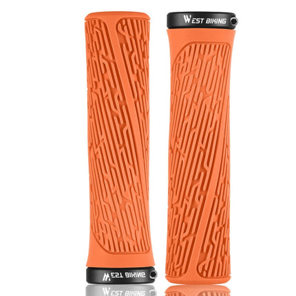 1 Pair WEST BIKING YP0804061 Bicycle Anti-Slip Shock Absorber Grip Mountain Bike Rubber Handlebar Cover, YP0804061, YP0804061 Grass - DealBuddy
