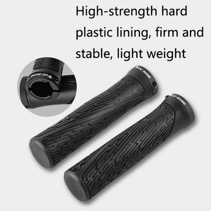 1 Pair WEST BIKING YP0804061 Bicycle Anti-Slip Shock Absorber Grip Mountain Bike Rubber Handlebar Cover, YP0804061, YP0804061 Grass - DealBuddy