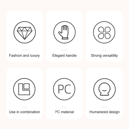 FY-J109 Toilet Cover Handle Home No Dirty Hand Toilet Lift Lid Tool