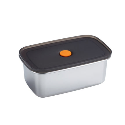 Refrigerator Fruit Fresh-Keeping Box 304 Stainless Steel Sealed Lunch Box, 250ml, 450ml, 600ml, 1000ml - DealBuddy