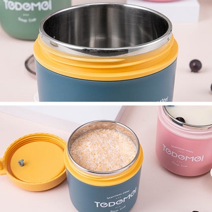 Portable Thermal Insulation Sealed Soup Cup With Lid Breakfast Lunch Box For Office Workers