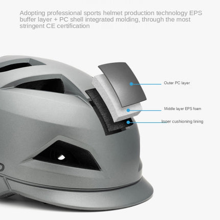 PROMEND 12H19 Summer Cool Motorcycle Riding Half Helmet Helmet Outdoor Off-Road Helmet With Tail Light - DealBuddy