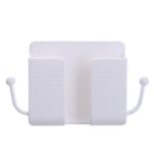 10 PCS Wall-Mounted Remote Control Storage Box Bedside Mobile Phone Charging Stand, 10 PCS White, 10 PCS Yellow, 10 PCS Green, 10 PCS Blue, 10 PCS Pink - DealBuddy