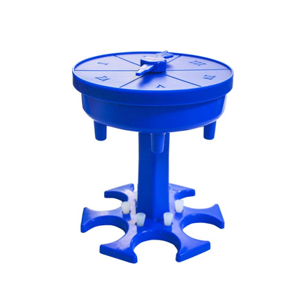 6 Cups Wine Dispenser Automatic Diversion Wine Pourer With Game Turntable, Style:, Round Blue with Transparent Cup, Round Blue with Color Cup, Round Gray with Transparent Cup, Round Gray with Color Cup, Round Brown with Transparent Cup                 ... - DealBuddy