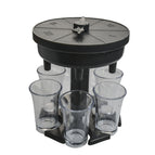 Round Gray with Transparent Cup