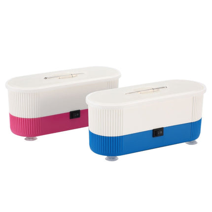 3 in 1 Glasses Cleaning Machine Small Contact Lens Glasses Jewelry Watch Cleaner, Pink, Blue - DealBuddy