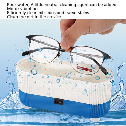 3 in 1 Glasses Cleaning Machine Small Contact Lens Glasses Jewelry Watch Cleaner, Pink, Blue - DealBuddy
