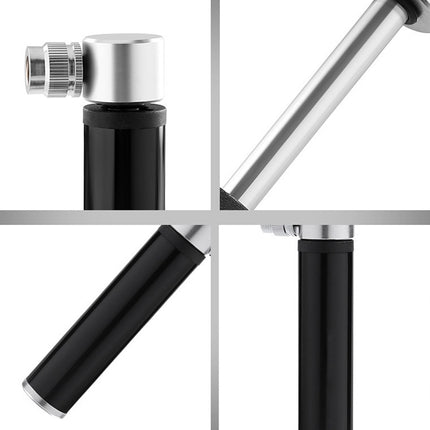 Manual Mini Portable Bicycle Aluminum Alloy Pump Basketball Football Inflatable Cylinder - DealBuddy