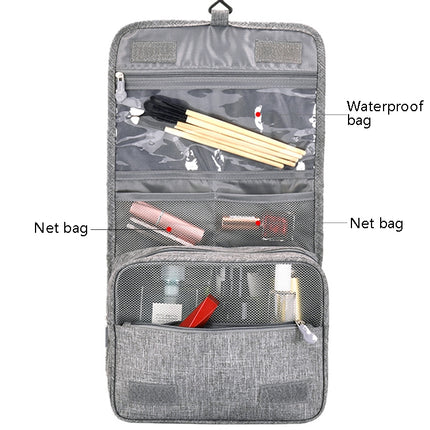 Travel Waterproof Wash Bag Portable Dust-Proof Storage Bag Hanging Cosmetic Bag