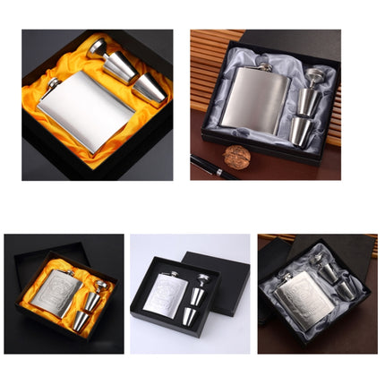 Portable Stainless Steel Hip Flask Set With Wine Glass Funnel