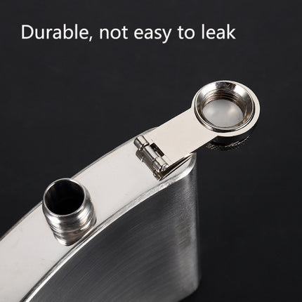 Portable Stainless Steel Hip Flask Set With Wine Glass Funnel