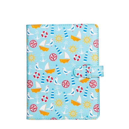 3-Inch 128-Piece PU Photo Album Laser Symphony Mini Digital Photo Storage