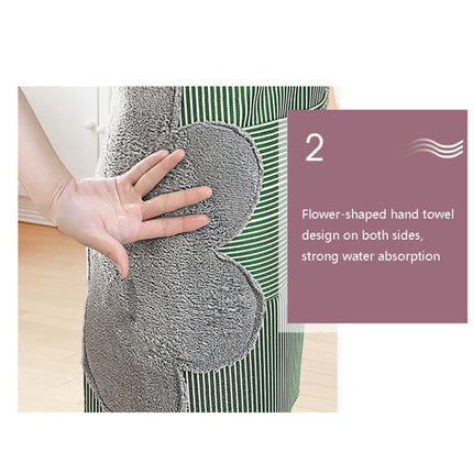 Home Hand-Wiping Apron Waterproof Home Kitchen Waist