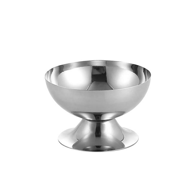 Stainless Steel Ice Cream Cup Ice Cream Goblet Bar Wine Glass, Specification：