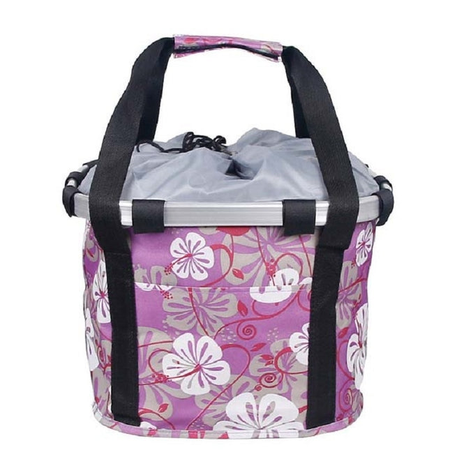 Bicycle Front Bag Basket Aluminum Alloy Foldable Basket