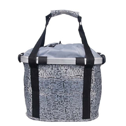 Bicycle Front Bag Basket Aluminum Alloy Foldable Basket