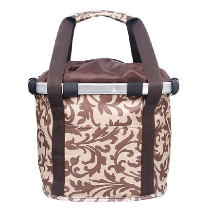 Bicycle Front Bag Basket Aluminum Alloy Foldable Basket