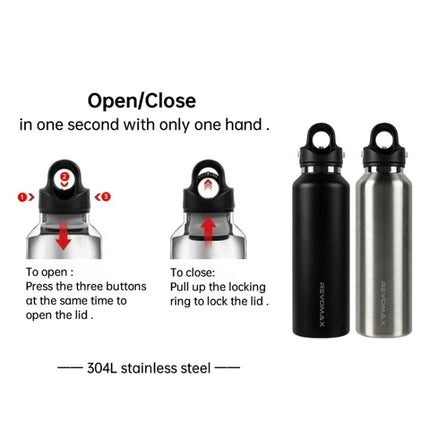 REVOMAX Stainless Steel Vacuum Flask Outdoor Car Vacuum Flask, Capacity：, 266ml (Matcha Green), 266ml (Bubble Blue), 266ml (Cherry Pink), 266ml (Polar White), 365ml (Star Black), 365ml (Polar White), 365ml (Cherry Pink), 365ml (Bubble Blue)            ... - DealBuddy