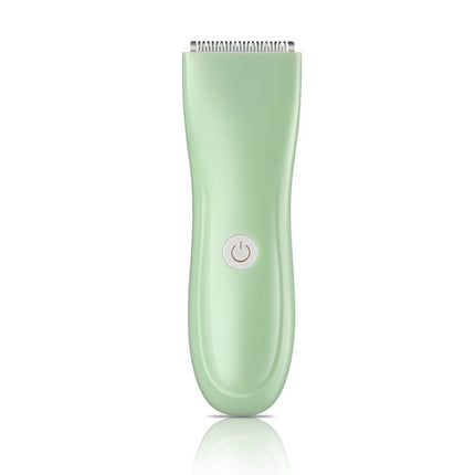 Infant And Children Hair Clipper Electric Hair Clipper Rechargeable Shaving Cutter, Green, Pink - DealBuddy