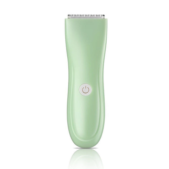 Infant And Children Hair Clipper Electric Hair Clipper Rechargeable Shaving Cutter, Green, Pink - DealBuddy