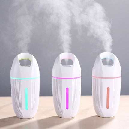 BD-MD1 Car Home USB Plug-In Air Purifier Colorful Lighting Humidifier, Pink, Blue, Green - DealBuddy