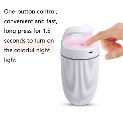 BD-MD1 Car Home USB Plug-In Air Purifier Colorful Lighting Humidifier, Pink, Blue, Green - DealBuddy