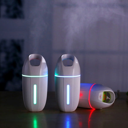 BD-MD1 Car Home USB Plug-In Air Purifier Colorful Lighting Humidifier, Pink, Blue, Green - DealBuddy