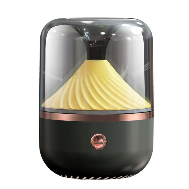 HX-930 Home Bedroom Round Mirror Essential Oil Aromatherapy Machine Ultrasonic Atomization Hydrating Spray Humidifier, Black, White, Green - DealBuddy