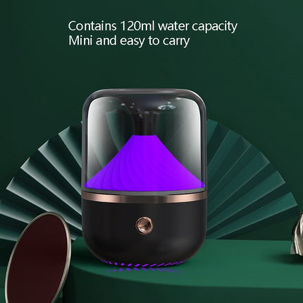 HX-930 Home Bedroom Round Mirror Essential Oil Aromatherapy Machine Ultrasonic Atomization Hydrating Spray Humidifier
