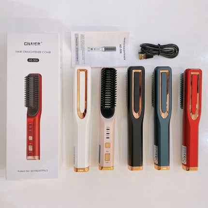 2 In 1 Curling And Straightening Dual-Use Mini Multi-Function Hair Straightener, Colour :, White, Red, Pink, Black, Blue, Purple - DealBuddy