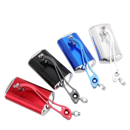 1 Pair BG-114 Electric Car Mirror Handlebar Safety Mirror Reversing Mirror Mountain Bike Rearview Mirror, Red, Blue, Black, Silver - DealBuddy