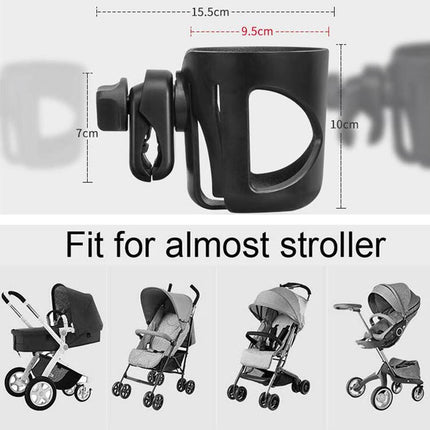 J4035 Stroller Cup Rapid Fixed Stroller Bottle Frame ABS Stroller Water Cup Rack