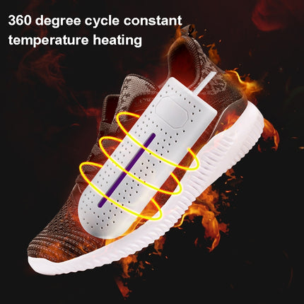 10W Household Shoe Dryer Shoe Deodorant Shoe Dryer Smart Timed Folding Shoe Baker Socks Dryer, With Purple Lamp EU Plug, Without Purple Lamp  EU Plug - DealBuddy