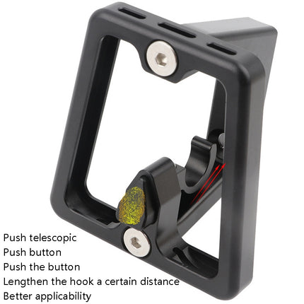 Litepro Split Pig Nose Rest Aluminum Alloy Front Shelf Installed Seat - DealBuddy