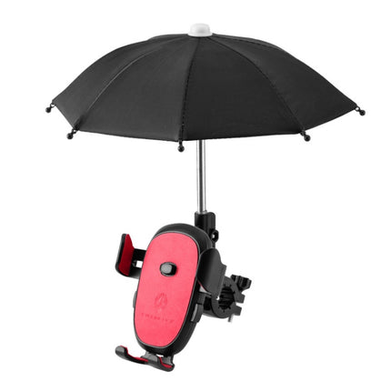 CYCLINGBOX BG-2935 Bicycle Mobile Phone Bracket With Umbrella Waterproof Navigation Electric Car Mobile Phone Frame, Style: - DealBuddy