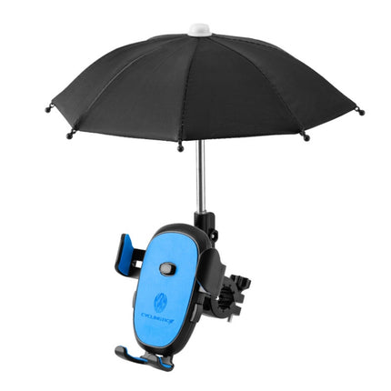 CYCLINGBOX BG-2935 Bicycle Mobile Phone Bracket With Umbrella Waterproof Navigation Electric Car Mobile Phone Frame, Style: - DealBuddy