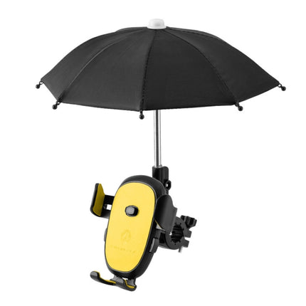 CYCLINGBOX BG-2935 Bicycle Mobile Phone Bracket With Umbrella Waterproof Navigation Electric Car Mobile Phone Frame, Style: - DealBuddy