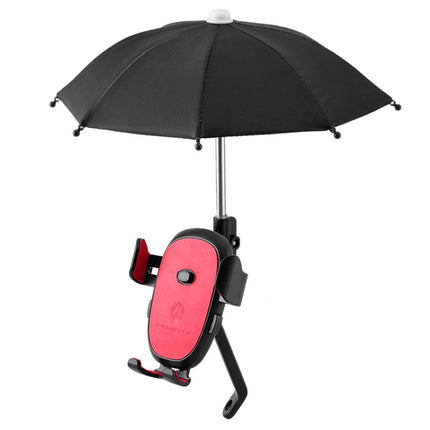 CYCLINGBOX BG-2935 Bicycle Mobile Phone Bracket With Umbrella Waterproof Navigation Electric Car Mobile Phone Frame, Style: - DealBuddy