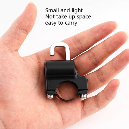 Electric Car Helmet Lock Anti-Theft Fixed Multi-Function Lock Bicycle Handle Fixed Helmet Anti-Theft Lock Helmet Lock - DealBuddy