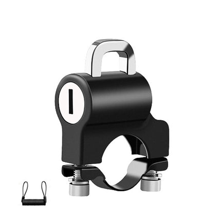 Electric Car Helmet Lock Anti-Theft Fixed Multi-Function Lock Bicycle Handle Fixed Helmet Anti-Theft Lock Helmet Lock - DealBuddy