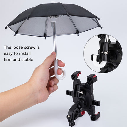 CYCLINGBOX Bicycle Mobile Phone Bracket With Parasol Rider Mobile Phone Frame, Style: - DealBuddy