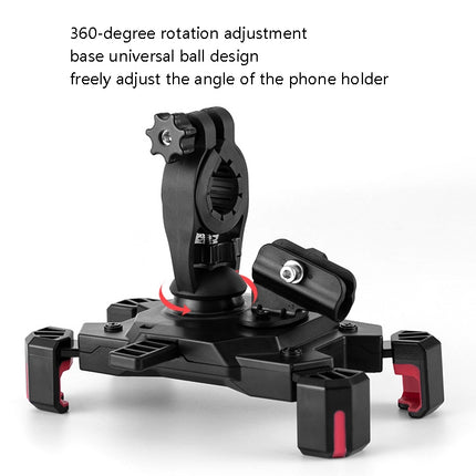 CYCLINGBOX Bicycle Mobile Phone Bracket With Parasol Rider Mobile Phone Frame, Style: - DealBuddy