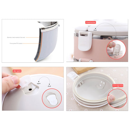 Gradient Color Lunch Box Food Bento Box Stainless Steel Container - DealBuddy